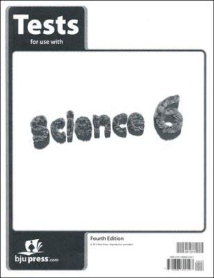 Science Tests Grade 6 4th Edition,Used