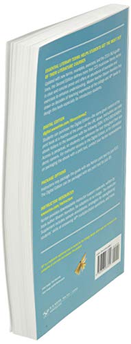 Essential Literary Terms: A Brief Norton Guide With Exercises,Used