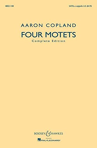Four Motets: Complete Edition,New