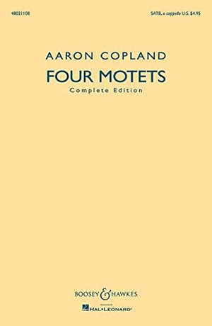 Four Motets: Complete Edition,Used