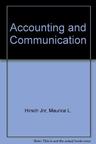 Accounting & Communication,Used