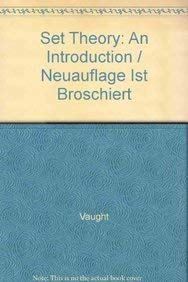 Set Theory: An Introduction / Neuauflage Ist Broschiert,Used