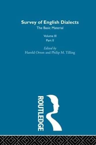 Survey Eng Dialects Vol3 Prt2,Used