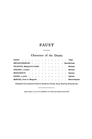 Faust: French, English Language Edition, Vocal Score (Kalmus Edition) (French Edition),Used