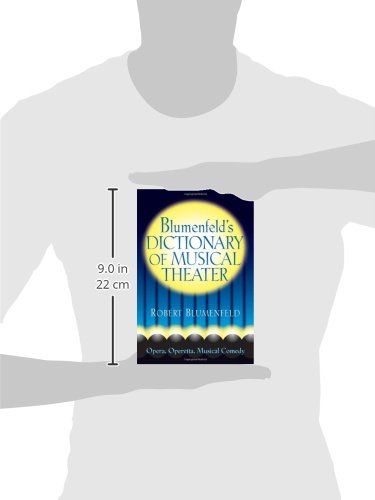 Blumenfeld'S Dictionary Of Musical Theater (Limelight)-new