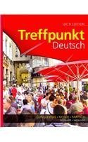 Treffpunkt Deutsch + MyGermanLab Access Code (German Edition),Used