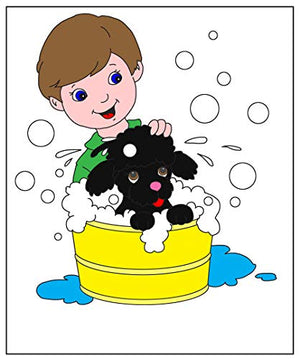 How to Care for Your Dog: A Color & Learn Guide for Kids (Dover Kids Activity Books: Animals),Used