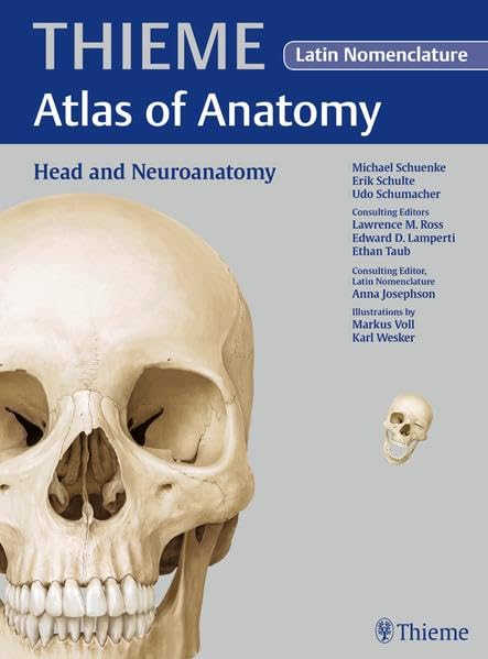 Head And Neuroanatomy  Latin Nomencl. (Thieme Atlas Of Anatomy),Used