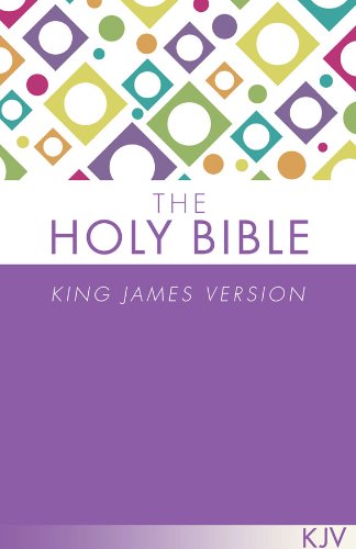 Holy Bible: King James Version Purple,Used