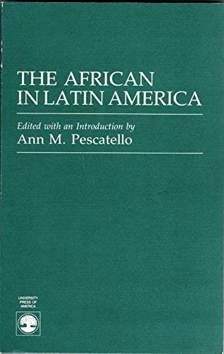 The African In Latin America,New