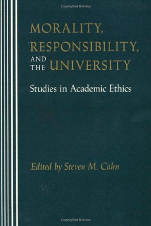 Morality Responsibility And: The University,Used