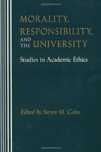 Morality Responsibility And: The University,Used