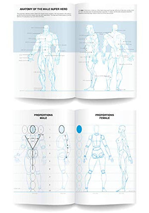 How to Draw SUPER HEROES: StepbyStep Lessons for Comic Poses and Anatomy,Used