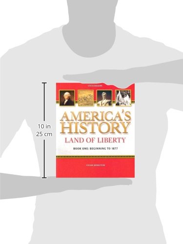 American History Land Of Liberty: Student Reader, Book 1,New