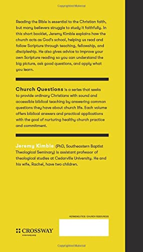 How Can I Get More Out of My Bible Reading? (Church Questions),Used
