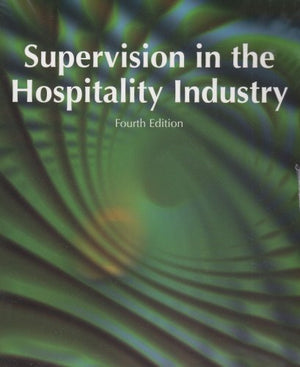 Supervision in the Hospitality Industry,Used
