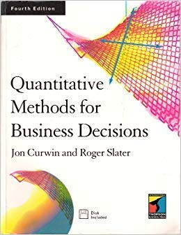Quantitative Methods for Business Decisions,Used