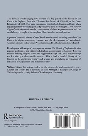 The Church of England 16881832,Used