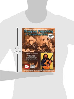 Mel Bay Bluegrass Flatpicking & Crosspicking Guitar-used