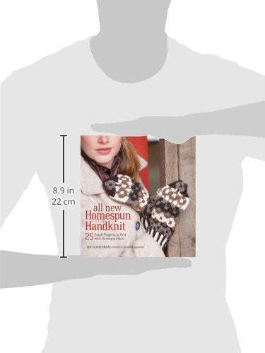 All New Homespun Handknit: 25 Small Projects to Knit with Handspun Yarn,Used