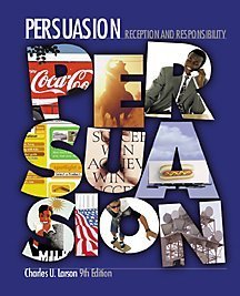 Persuasion: Reception and Responsibility (with InfoTrac),Used