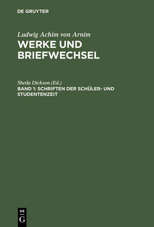 Schriften Der Schler Und Studentenzeit (German Edition),Used