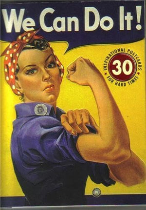 We Can Do It! 30 Inspirational Postcards for Hard Times,Used