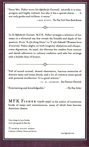 An Alphabet for Gourmets,Used