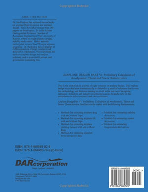 Airplane Design Part VI : Preliminary Calculation of Aerodynamic Thrust and Power Characteristics,Used