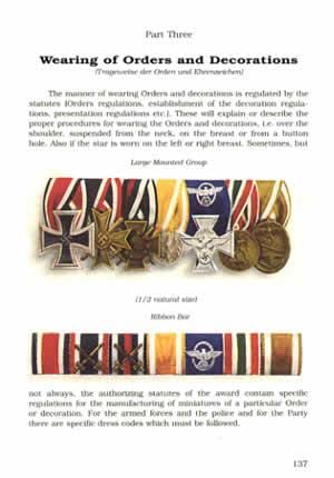 Medals & Decorations Of The Third Reich: Badges, Decorations, Insignia = Die Auszeichnungen Des Grossdeutschen Reichs : Orden, E