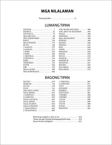 Tagalog Bible, Hardcover,Used