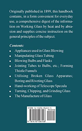 Glass Working,Used
