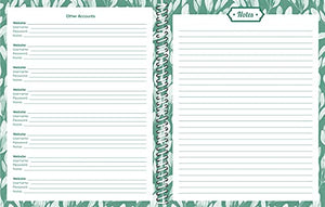 Bill Organizer: Keep Life Organized (Includes 12 Pockets and Password Log),New
