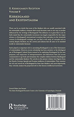 Volume 9: Kierkegaard and Existentialism (Kierkegaard Research: Sources, Reception and Resources),Used
