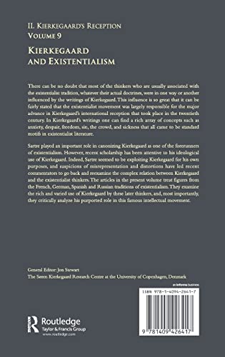 Volume 9: Kierkegaard and Existentialism (Kierkegaard Research: Sources, Reception and Resources),Used