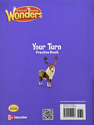 Reading Wonders, Grade 5, Your Turn Practice Book (ELEMENTARY CORE READING),Used