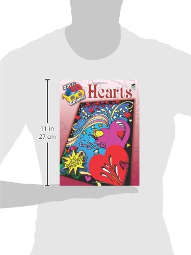3D Coloring BookHearts (Dover 3D Coloring Book),Used
