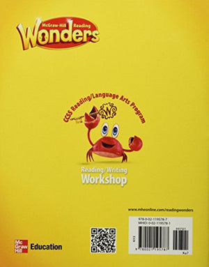 Reading Wonders Reading/Writing Workshop Volume 7 Grade K (ELEMENTARY CORE READING),Used