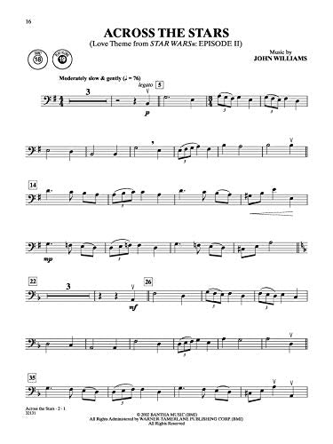 Star Wars Instrumental Solos for Strings (Movies IVI): Cello, Book & Online Audio/Software (Pop Instrumental Solos Series),Used