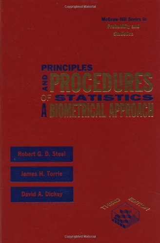 Principles and Procedures of Statistics: A Biometrical Approach,Used