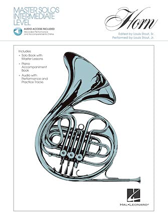 Master Solos Intermediate Level  French Horn: Book/Online Audio
