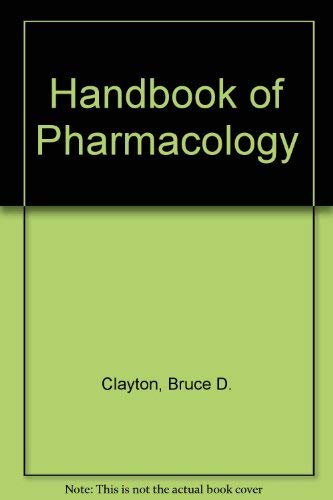 Mosby's Handbook of Pharmacology,Used