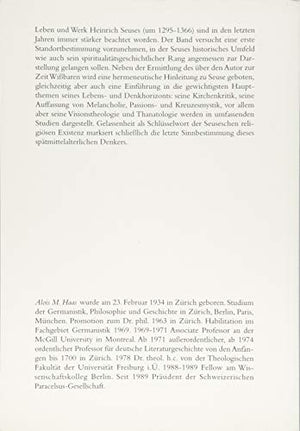 Kunst rechter Gelassenheit: Themen und Schwerpunkte von Heinrich Seuses Mystik (German Edition),Used