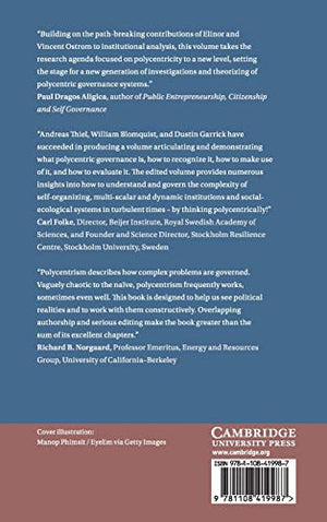 Governing Complexity: Analyzing and Applying Polycentricity (Cambridge Studies in Economics, Choice, and Society),Used