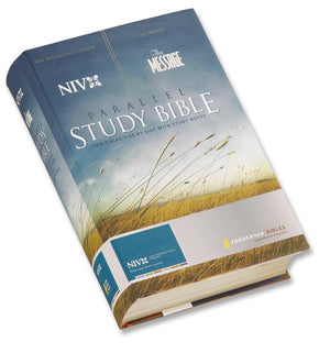 NIV and The Message Parallel Study Bible: Updated Numbered Edition,Used