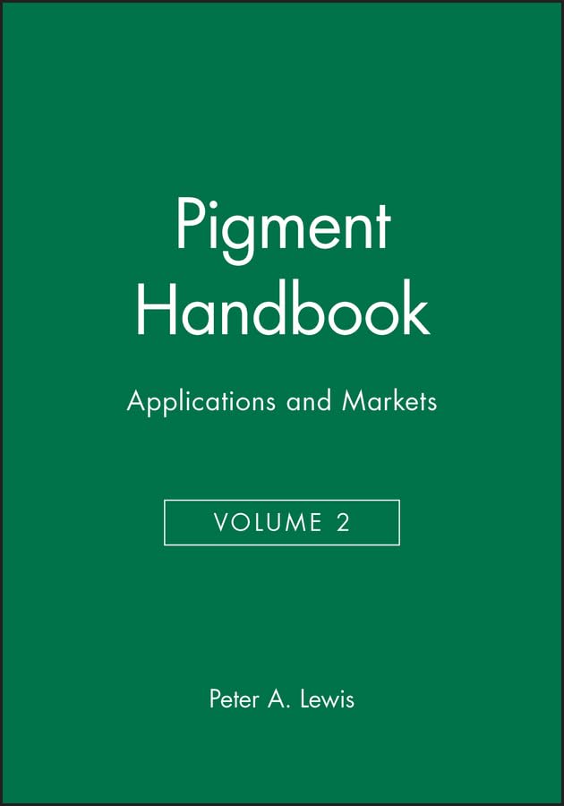 Pigment Handbook. Volume 2: Applications and Markets, 1st ed. (Pigment Handbook),Used
