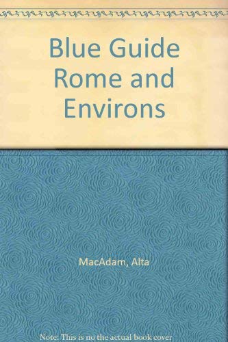 Blue Guide Rome and Environs,Used