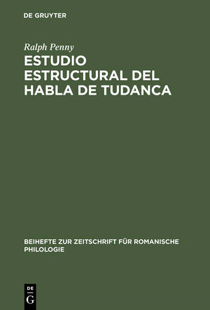 Estudio Estructural Del Habla de Tudanca,New