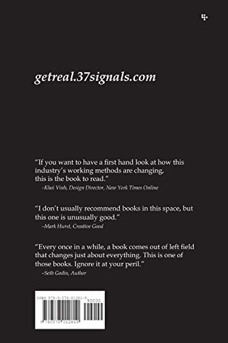 Getting Real: The smarter, faster, easier way to build a successful web application,Used