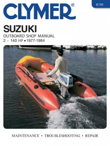Suzuki 2140 HP Outboard Shop Manual 19771984,Used